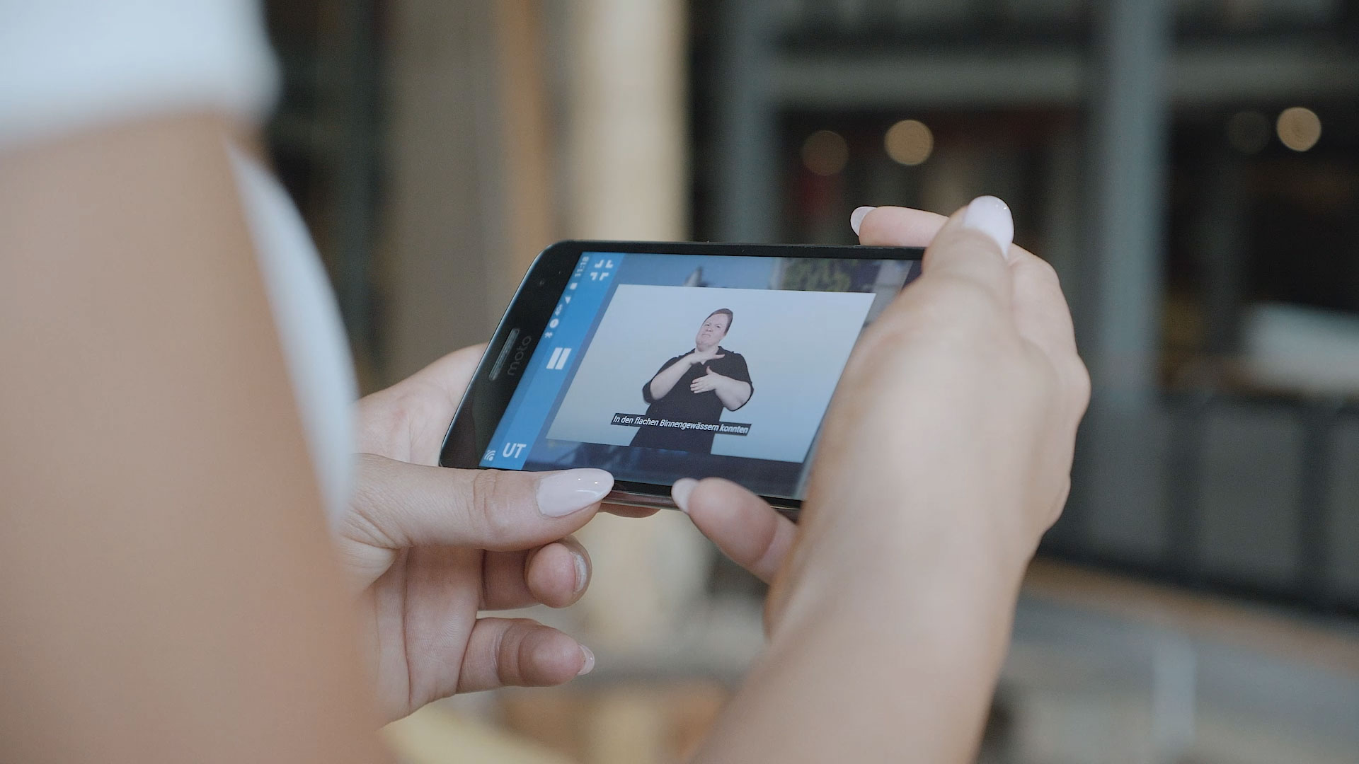 yomma –Videoguides in Gebärdensprache für Museen